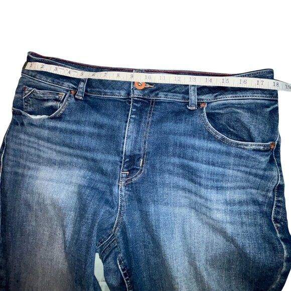 GUC Maurices edgely™ Flare Curvy High Rise Jean Released Hem Plus Size 18 W - Picture 6 of 7